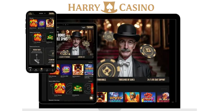 Harry Casino App Screenshot